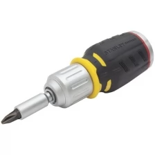 Отвертка FatMax® Stubby с храп. Механизмом с 6-тью вставками FMHT0-62688