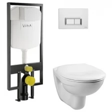 Унитаз с инсталляцией, сиденьем VITRA Normus 9773B003-7200