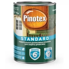 Декоративная пропитка Pinotex Standard Ореховое дерево 0,9 л