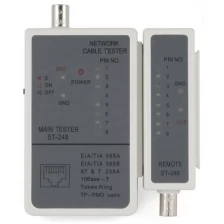 Тестер CABLEXPERT для RJ-45, RG-58, LAN NCT-1