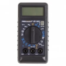 Мультиметр цифровой PROconnect М-182 (DT-182) черный