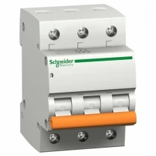 Автоматический выключатель ВА63 3P 50A C 4,5kA Schneider Electric 11228