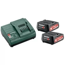 Metabo Basic-Set 2 x Li-Power 2.0Ah 12V + ЗУ SC30 685300000