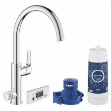 Стартовый комплект GROHE Blue Pure Eurosmart хром 30383000