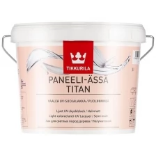 Лак для светлого дерева TIKKURILA Paneeli-Assa Titan полуматовый 3 л.