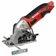 Мини-пила дисковая Einhell TC-CS 860/1 Kit, 450Вт,6000об/мин + 3 направляющие