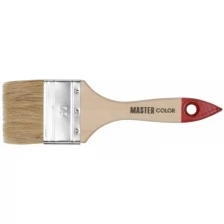 Кисть флейцевая Master Color 30-0014 натур. щетина, 55% топс, лакиров.ручка, ширина 60 мм