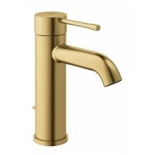 Смеситель для раковины Grohe Essence S-Size, со сливным гарнитуром, EcoJoy, холодный рассвет матовый 23589GN1