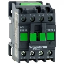 Schneider Electric Контактор 3п 6А 1НО 220В AC TeSys E Schneider Electric LC1E0610M5