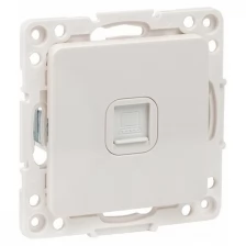 Механизм Розетки RJ-45 1-местной белый EKF PROxima Стокгольм