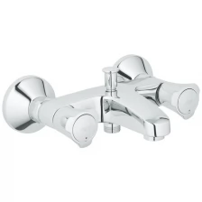 Смеситель для ванны двухвентильный, хром, Grohe Costa 25450001