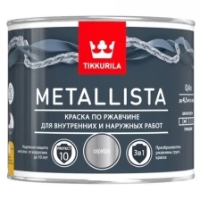 Краска ПО ржавчине 3 в 1 "METALLISTA" золотая 2,5 Л (1/6) "тиккурила"