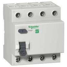 EZ9R64440 Выключатель дифференциального тока Schneider Electric EASY9 4П 40А 300мА тип AC