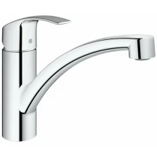 Смеситель для кухни GROHE Eurosmart new с низким изливом, хром